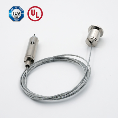 পুরুষ স্ক্রু সহ LED লাইট ক্যাবল গ্রিপার জন্য হ্যাং সিস্টেম