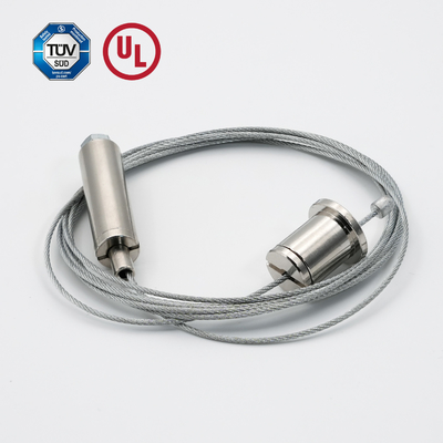 পুরুষ স্ক্রু সহ LED লাইট ক্যাবল গ্রিপার জন্য হ্যাং সিস্টেম